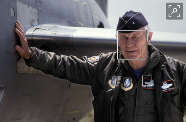 Chuck Yeager breaks sound barrier