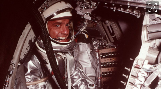 Alan Shepard makes it into space