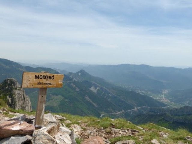 Primer cim (El Moixeró)