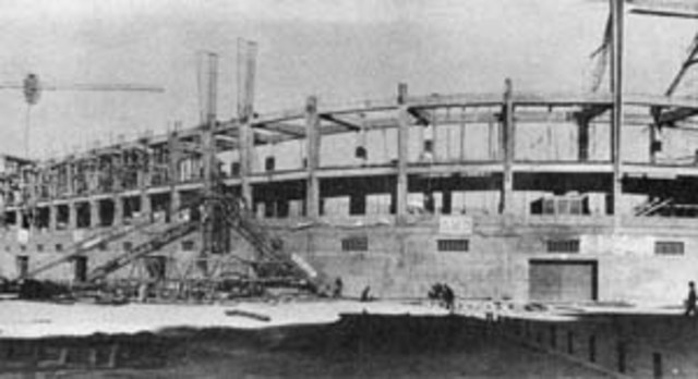 Construcción del estadio