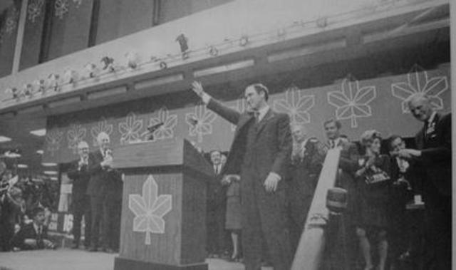 1968-Pierre Trudeau first Elected