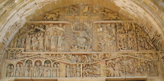 timpaan Sante Foy, Conques 11e eeuw