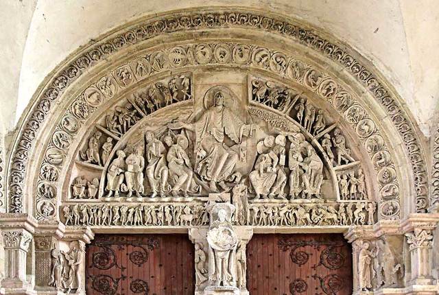 start bouw Sainte Madeleine Vézalay