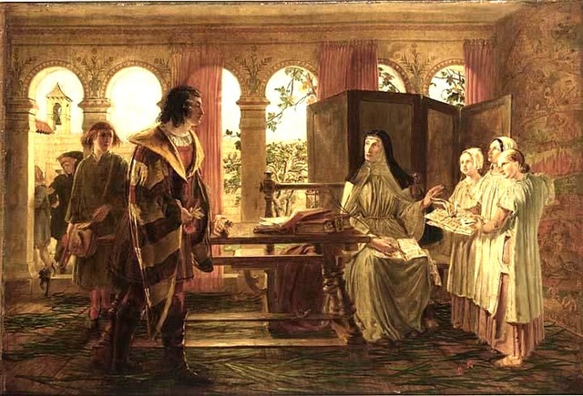 In visita alla figlia di Dante