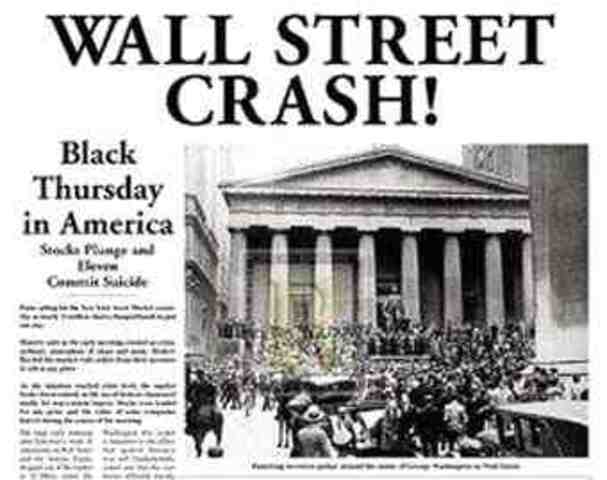 Wall Street Crashes
