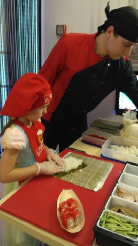 Первый раз на мастер-класс по роллам