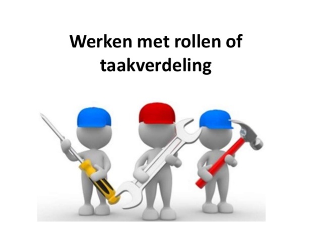 Rollen verdelen