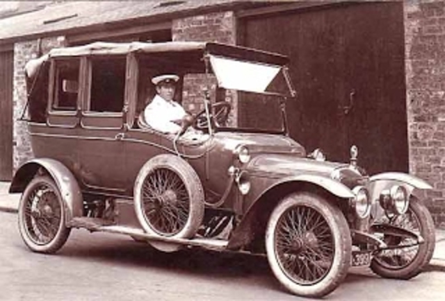 Edwardian stage car