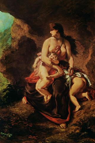 Delacroix, la furia di Medea, 1862