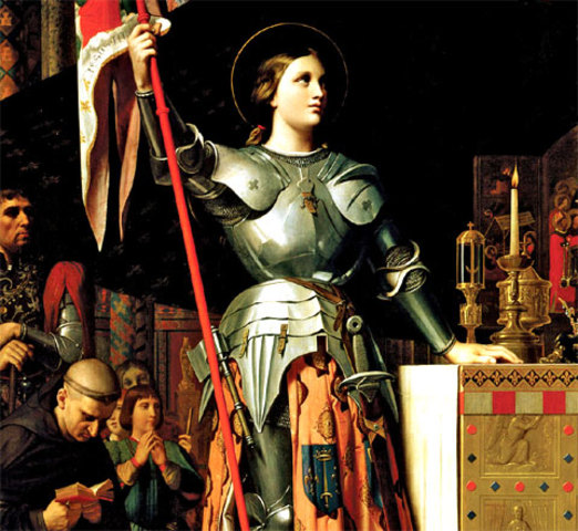 Juana de Arco (en francés: Jeanne d'Arc), 6 de enero de 1412-Ruan, 30 de mayo de 1431)