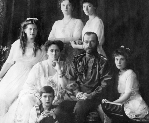 Czar Nicholas II and his family are executed