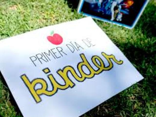 Empece el kinder