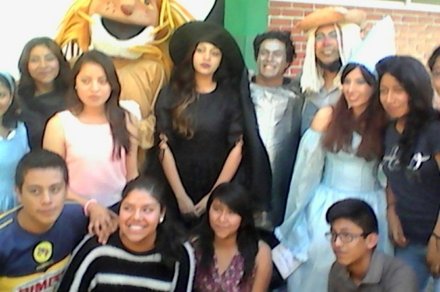 La primera obra de teatro que vi. Era el mago de oz