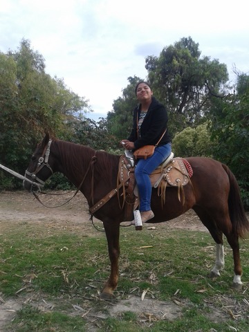 La primera vez que monte a caballo