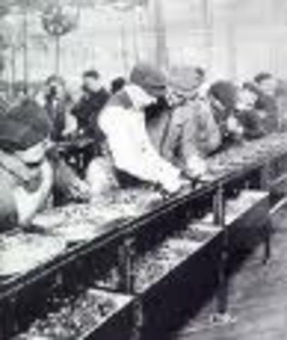 Henry Ford and his team revolutionized the world of manufacturing.