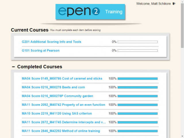 Onscreen marking of exam papers