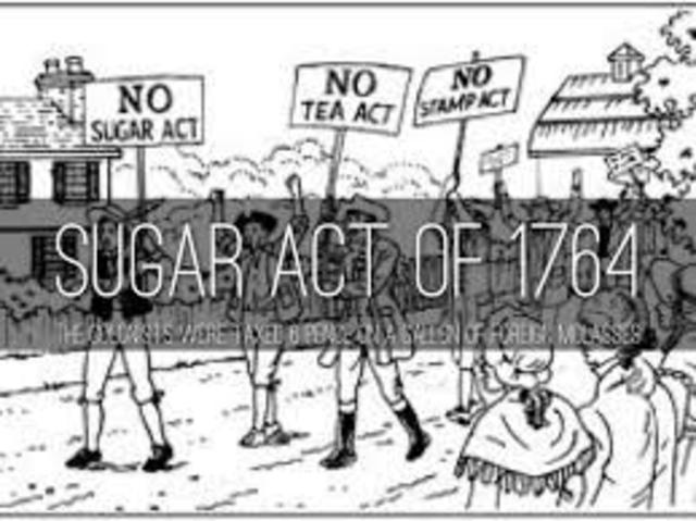 the sugar act.