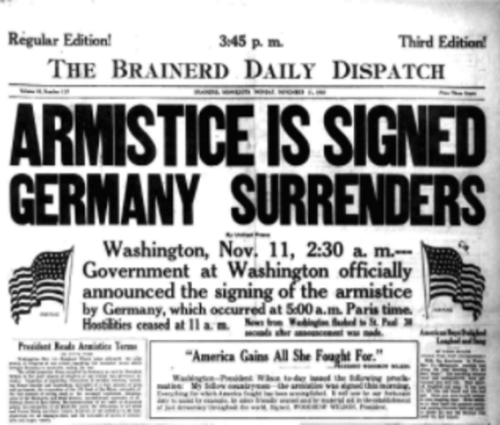 World War 1 Armistice