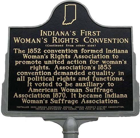first National Woman's Rights Convention is held