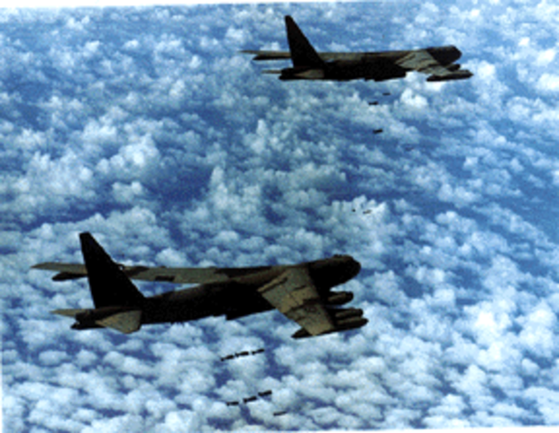 B-52 Raids Near Cambodian Border