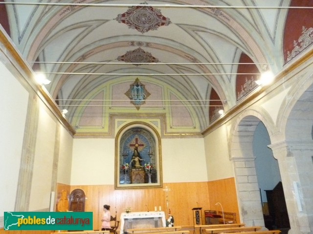 Construcció de la capell Sant Miquel.