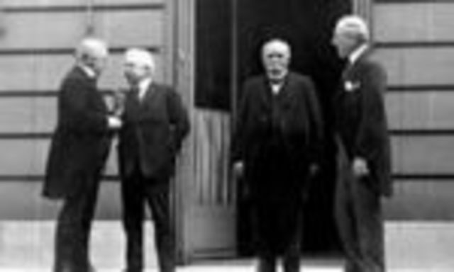 Le paix de Versailles