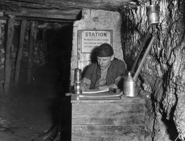 first coal underground coal mine made