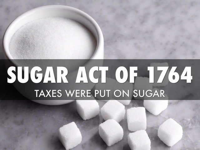 The Sugar Act