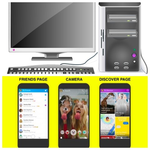 COMPUTER  SNAPCHAT