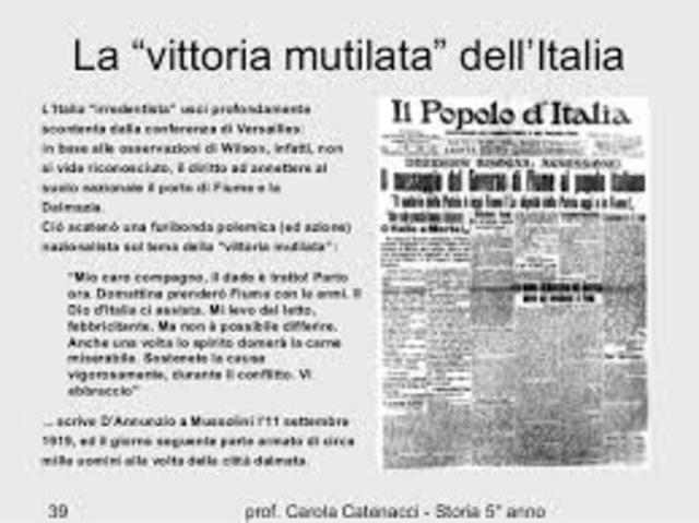La vittoria mutilata