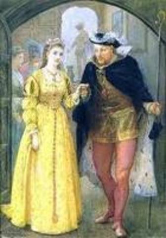 henry VIII marries Anne Boleyn