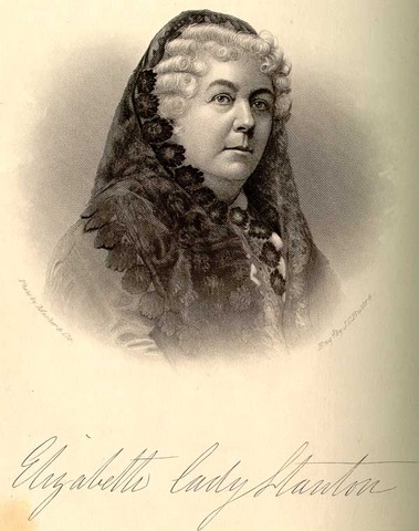 The birth of Elizabeth Cady Stanton