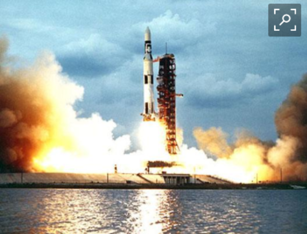 Skylab space station launched