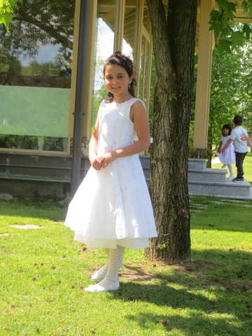 The my 1st Communion.