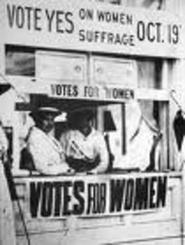 Woman Suffrage Amendment Introduced