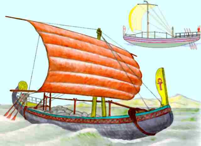 Египетское судно