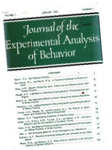 Journal of Experimental Analysis of Behavior