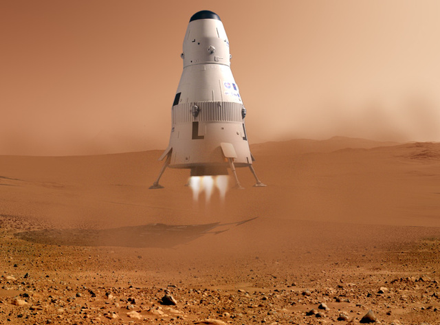 Landing on Mars