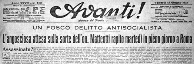 La lista fascista vince le elezioni