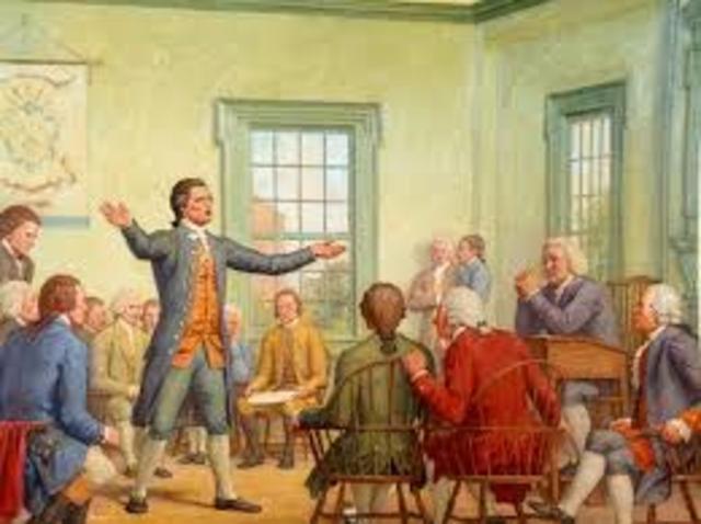 The first continental congress