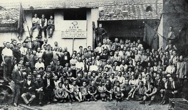 Masse  di contadini  occuparono la campagna meridionale