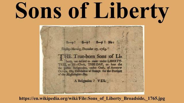 Sons of Liberty