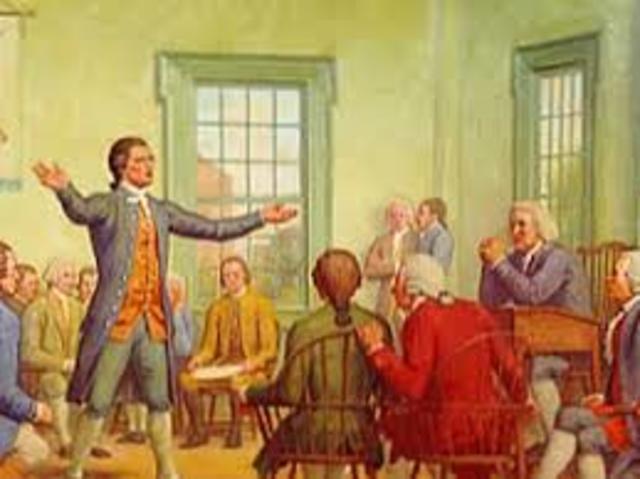 The  First Continental Congress