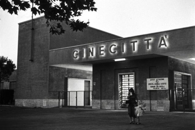Inaugurazione a Roma dello stabilimento Cinecittà