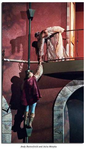 Romeo and Juliet exchange vows of love