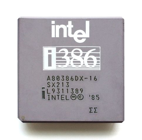 Introducción de Procesador i386