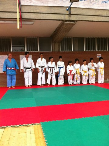 my first lesson of judo