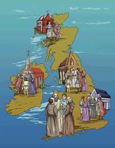 St. Augustine Arrives