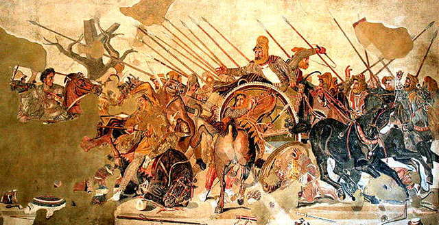 Alejandro Magno conquista Persia.