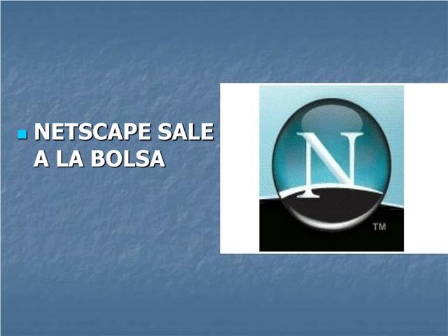 Netscape sale a Bolsa